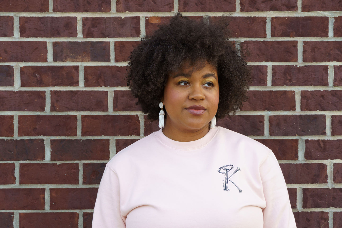 Rosewater Pink Women's Crewnecks