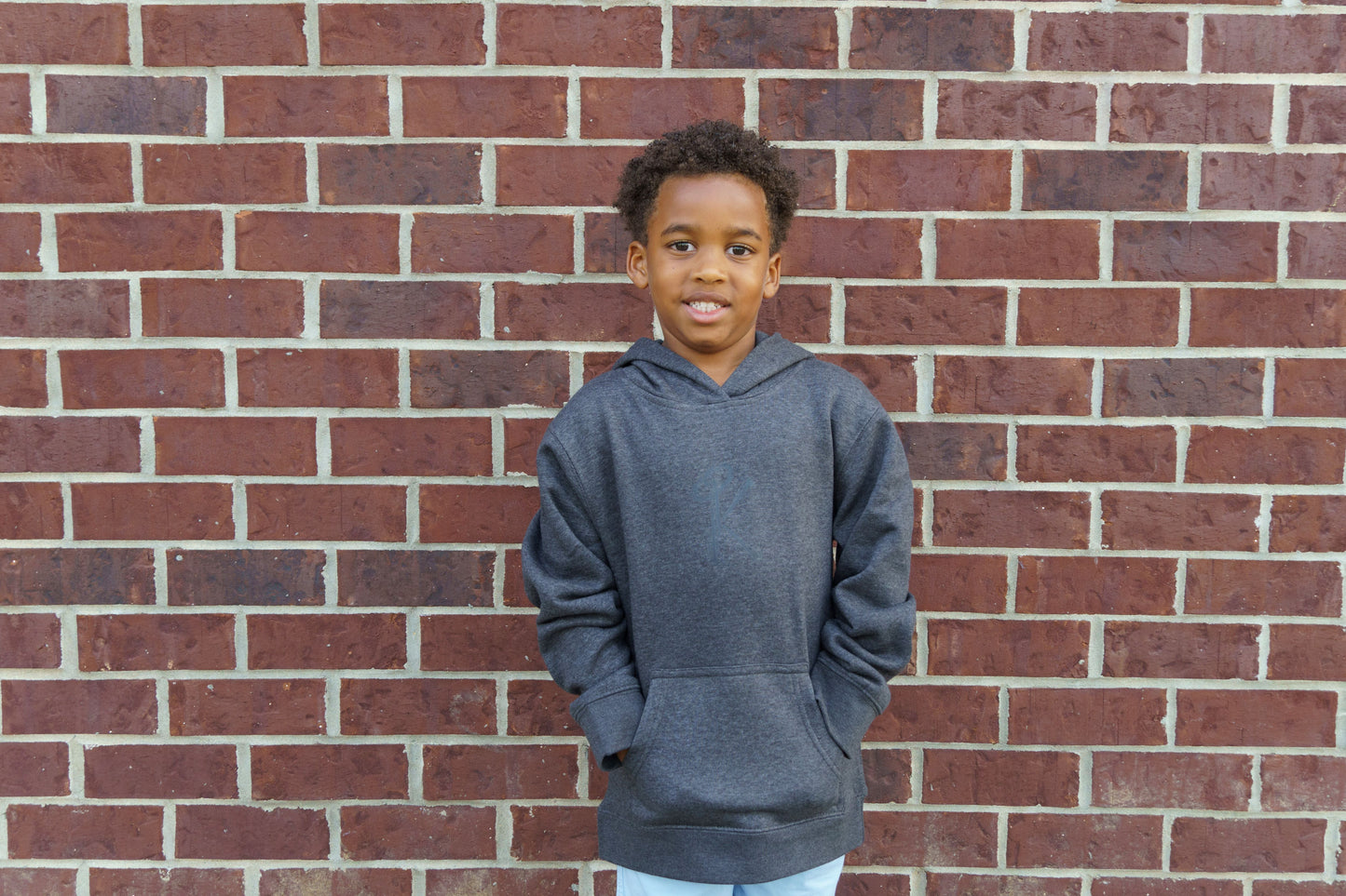 Charcoal Youth Hoodie