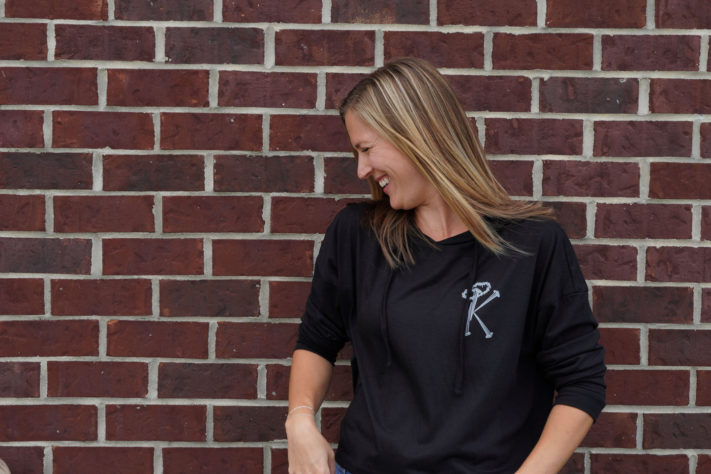 Black Lightweight Hoodie