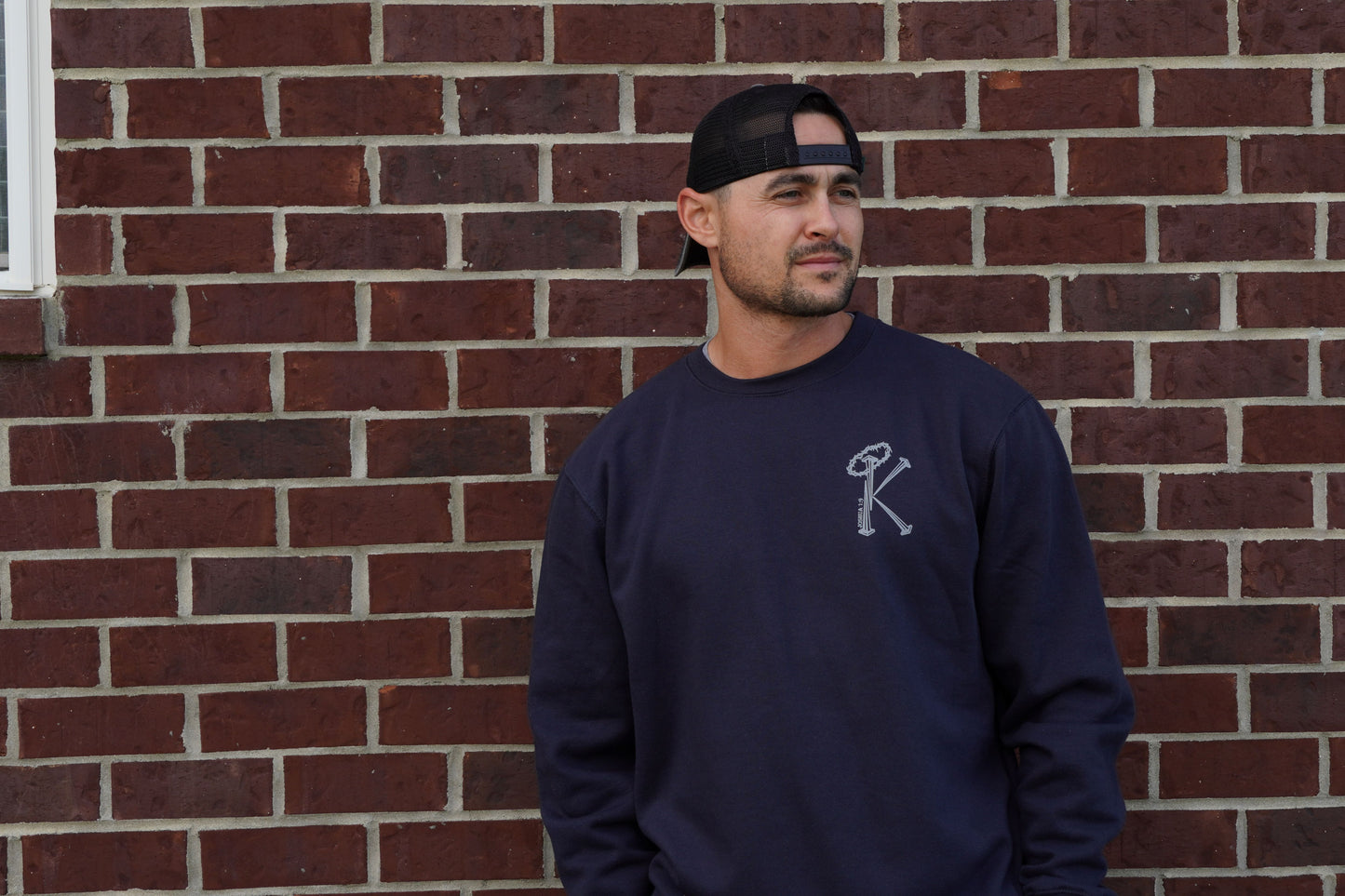 Navy Crewneck