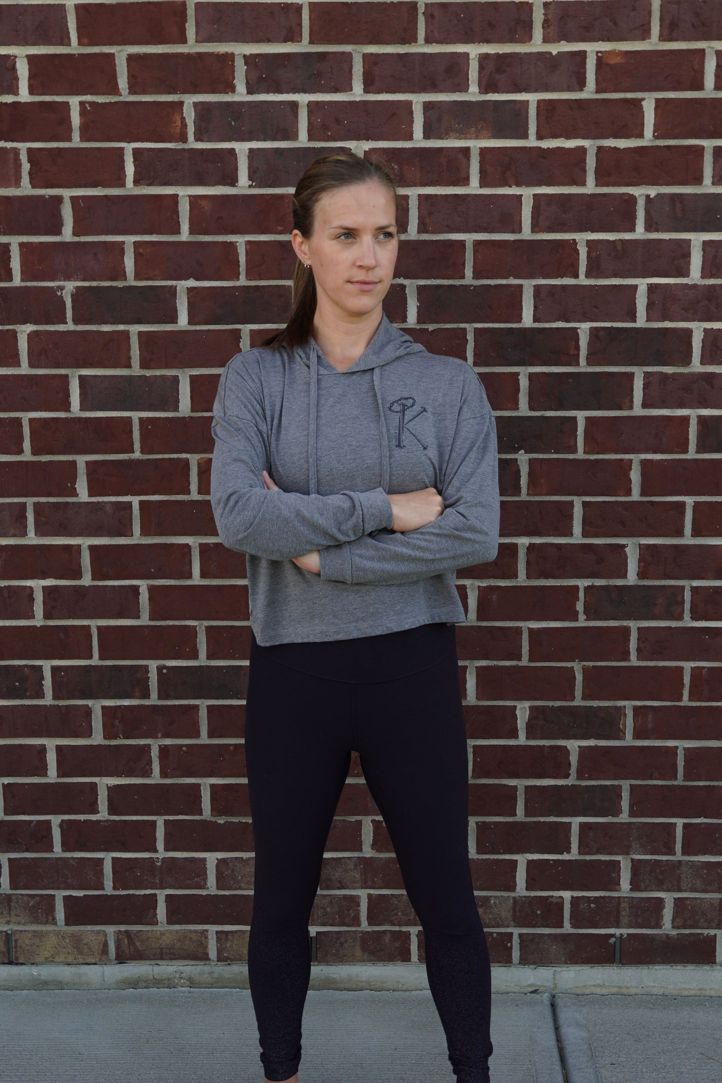 Grey Lightweight Hoodie