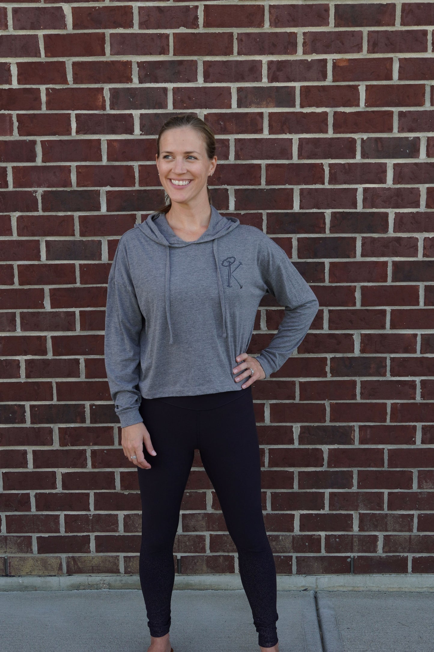 Grey Lightweight Hoodie