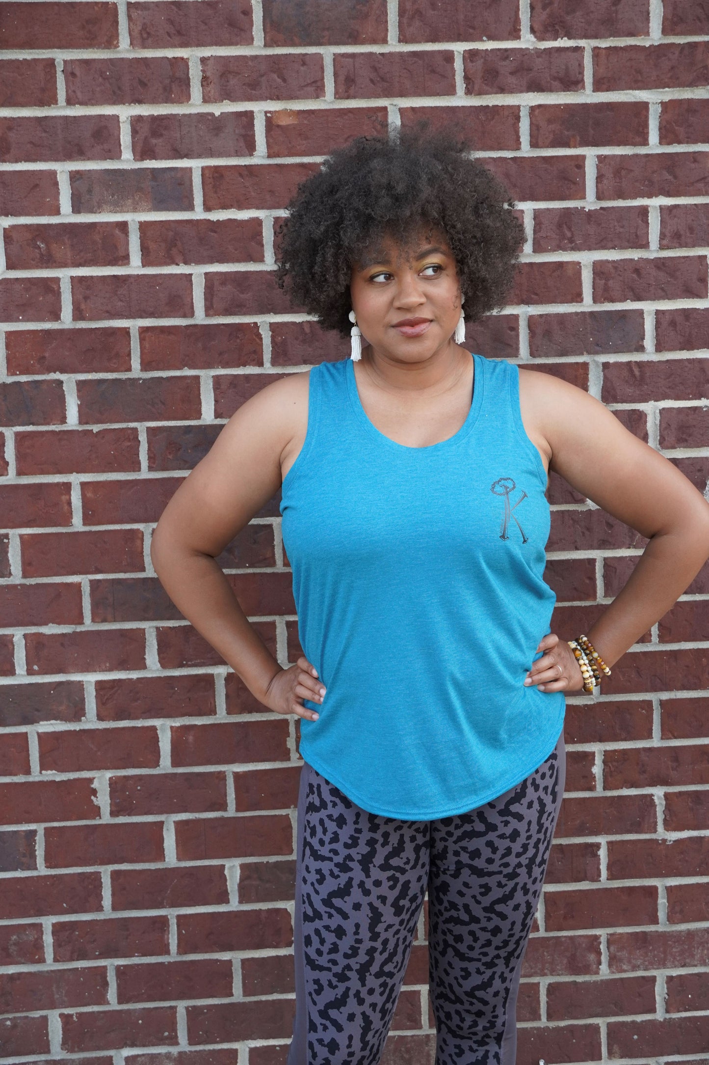 Teal Women's Tank