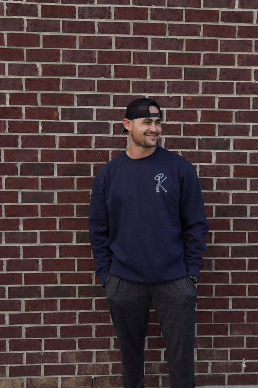 Navy Crewneck